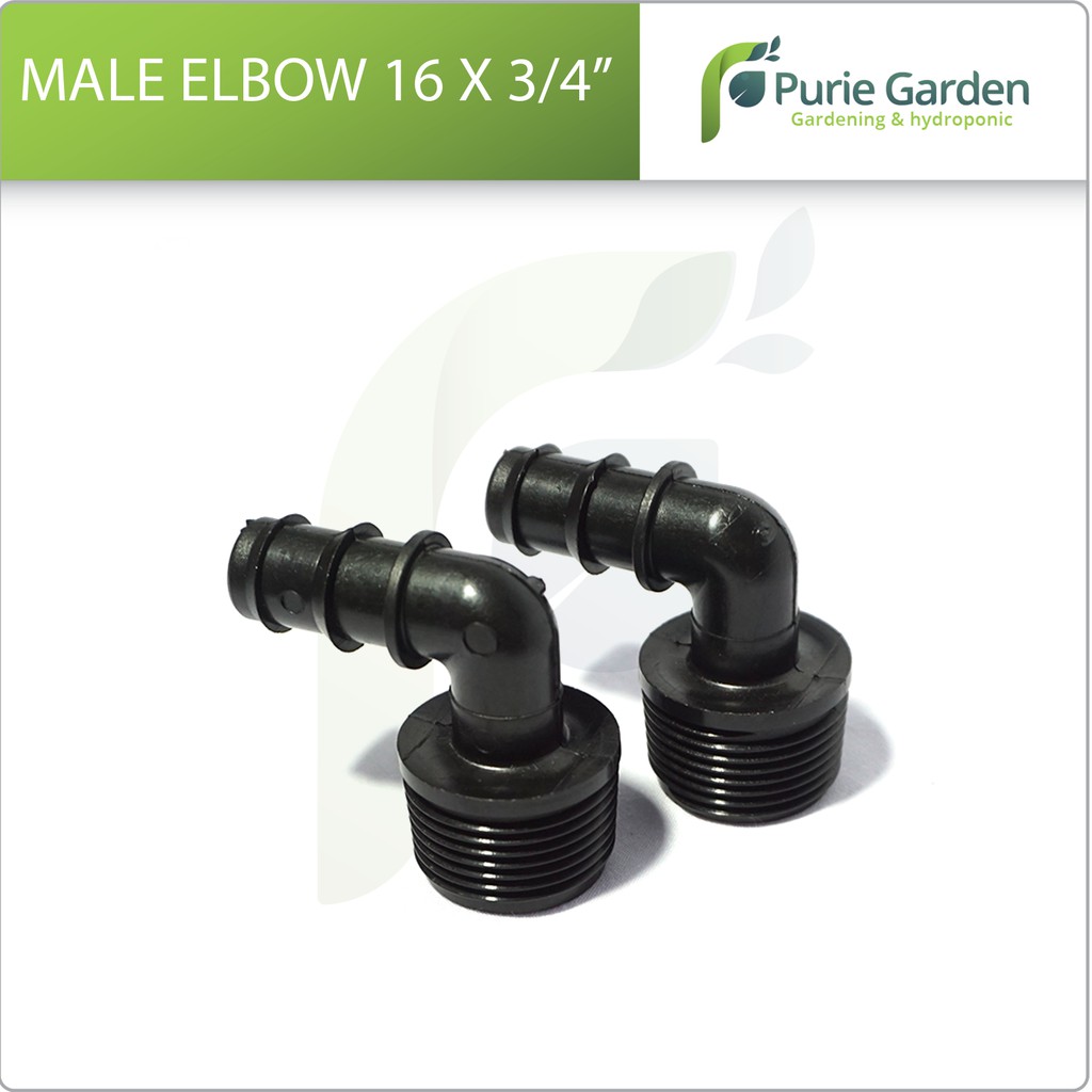 Male Elbow D. 16 x 3per4 Irritec