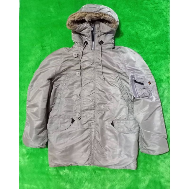Jaket second ALPHA INDUSTRIES parka ori