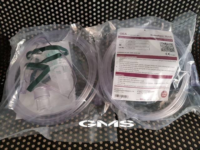 Masker Nebulizer Dewasa  - Nebulizer Mask Adult