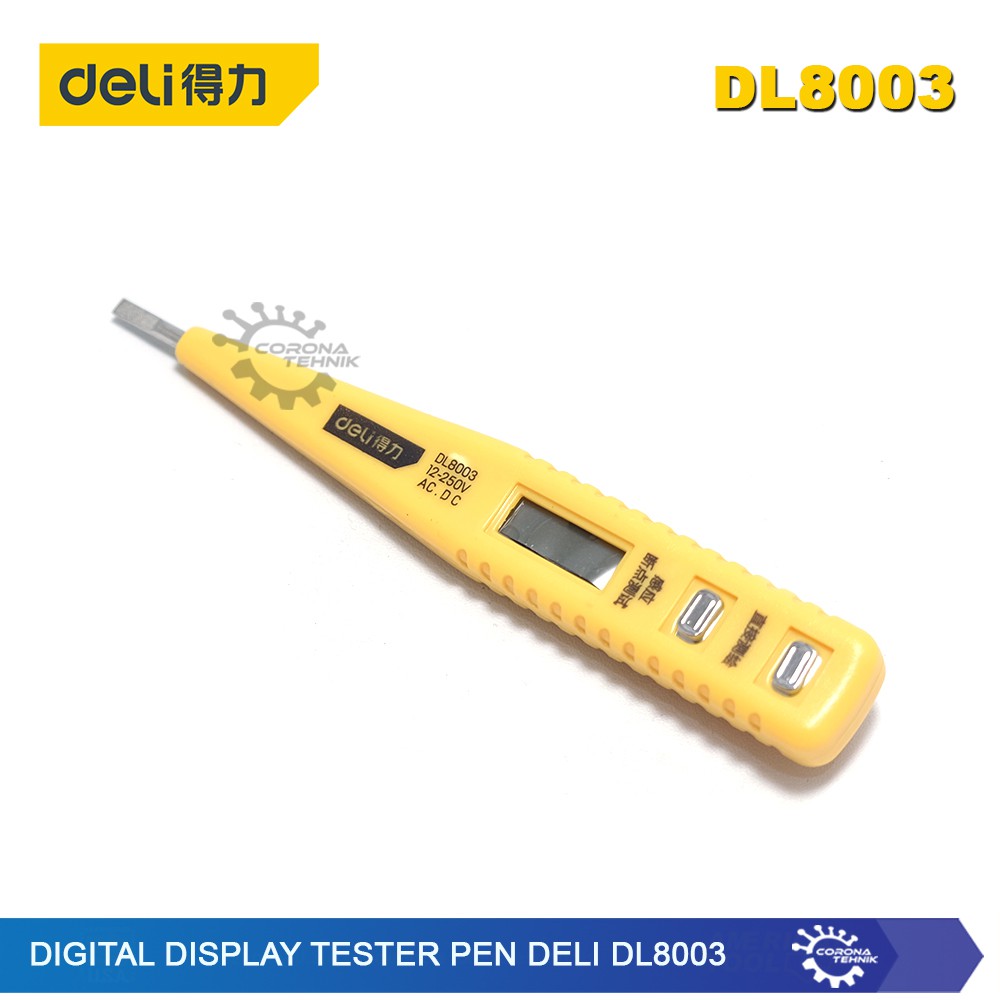 DL8003 - Digital Display Tester Pen Deli