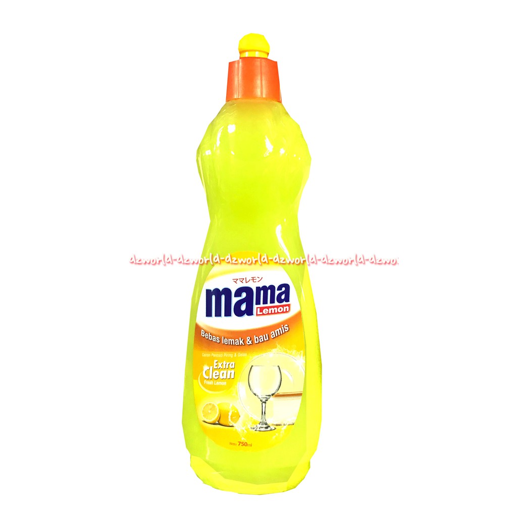 Mama Lemon Extra Clean 750ml Sabun Cuci Piring Formulasi Mineral Anti Lemak Mamalemon Cuci Piring Penghilang Lemak Masakan