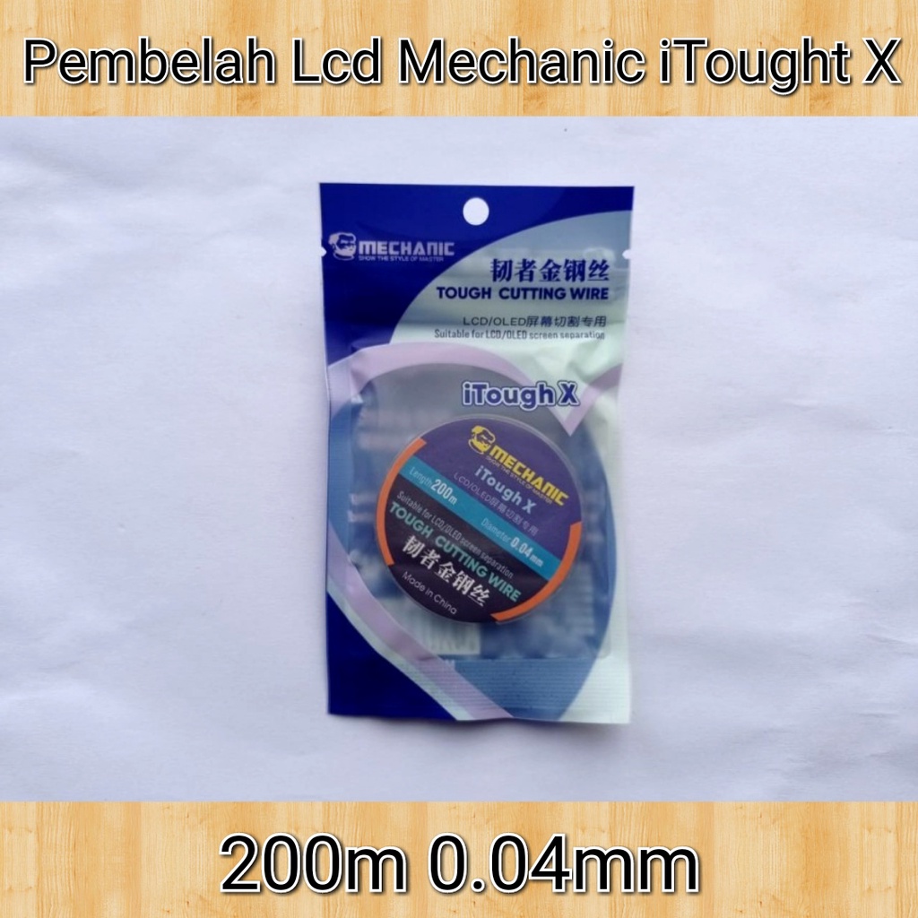 Kawat Pembelah Lcd Ts Tough Cutting Wire Tools Original Mechanic 0.04MM