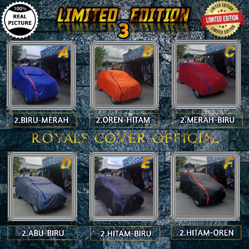 Cover Mobil Karimun KOTAK / Sarung Mobil Suzuki Karimun Kotak 1999 2000 2001 2002 2003 2004 2005 2006 / Mantol Selimut Pelindung Kerudung Jas Tutup Penutup Mantel Mobil Krimun Kotak Outdoor Waterproof Anti Air