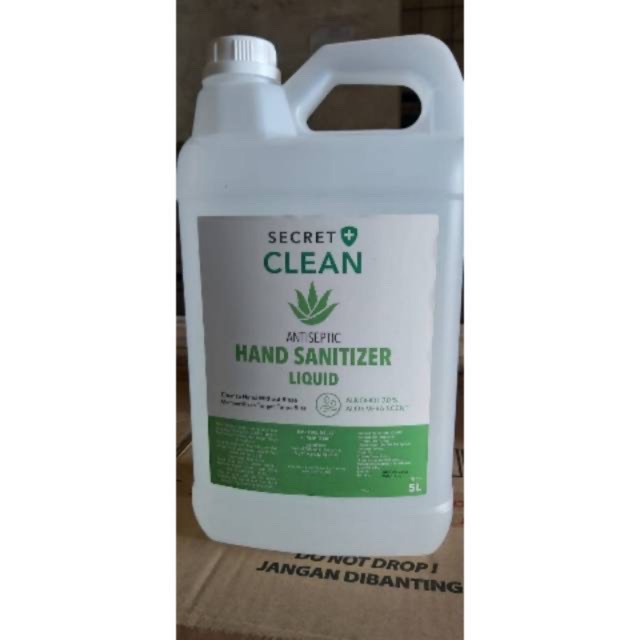 Hand Sanitizer Secret Clean 5Liter