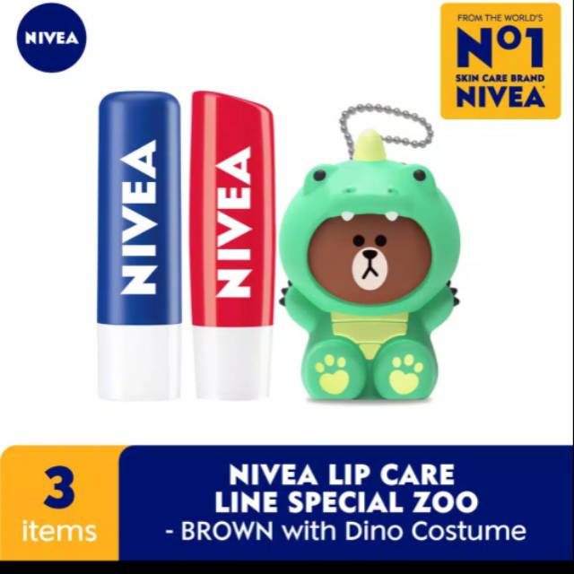 NIVEA LIP CARE LINE SPECIAL ZOO