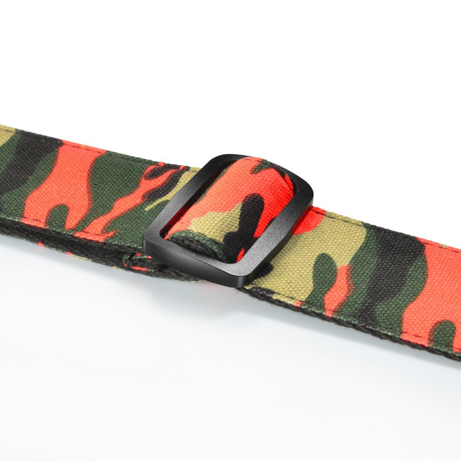 Amumu DN05P-OR Strap Gitar motif Orange Camouflage