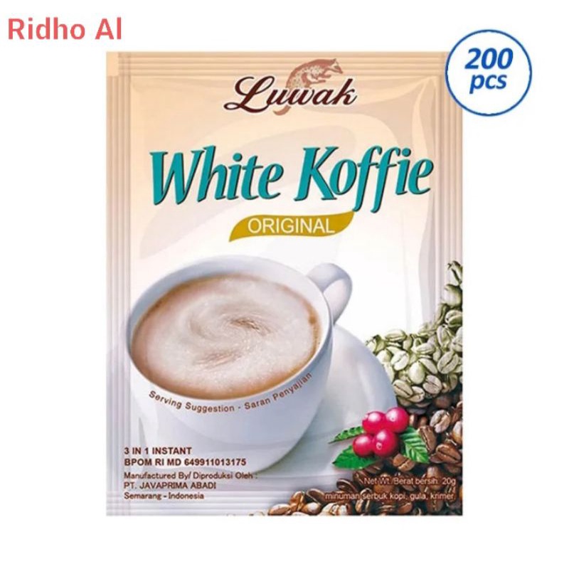 

Luwak White Koffie 20g x 200pcs [1 Dus ]