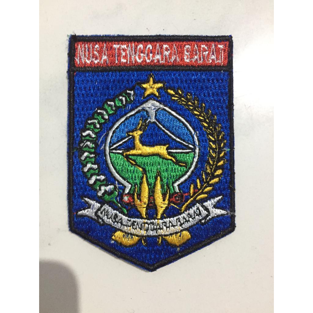 Badge NTB (Nusa Tenggara Barat) bordir