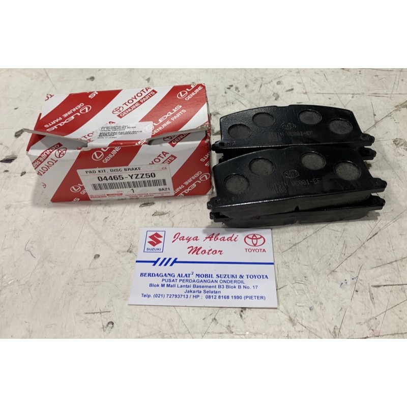 Kampas rem depan corolla great, soluna original toyota