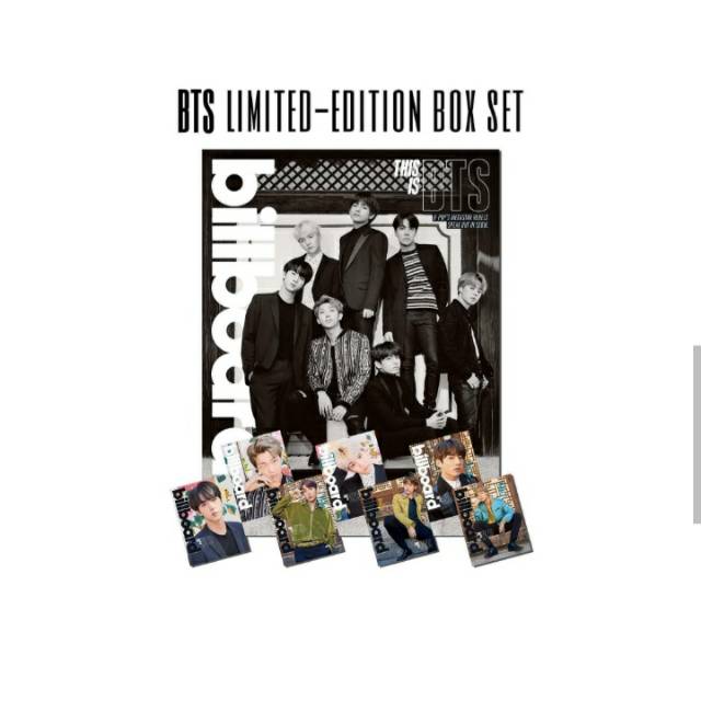 PO BILLBOARD X BTS LIMITED EDITION BOX SET MAGAZINE OFFICIAL ORIGINAL ALBUM