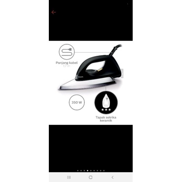 setrika philips Classic new,gosokan philips