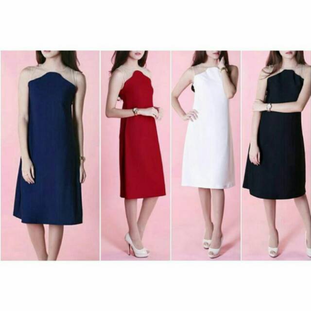 BAJU DRESS TERUSAN PESTA WANITA