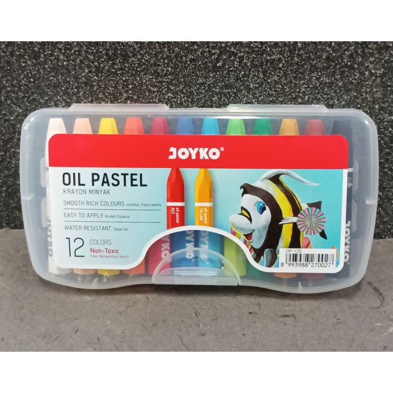 

CRAYON OIL PASTEL JOYKO 12CLR