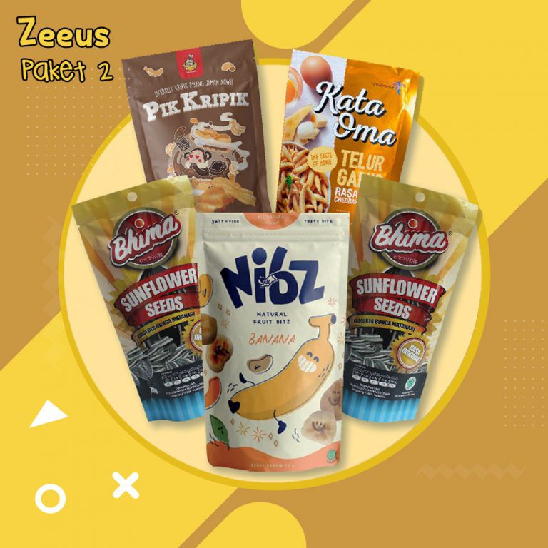 

ZeeUs Paket 2 - Aneka cemilan kekinian