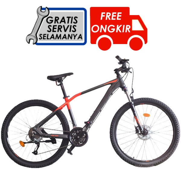 Sepeda MTB | Sepeda Police California 2 27.5 - ABU ORANGE