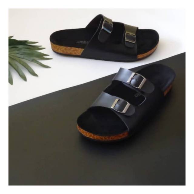 SB ~ SALMA Sandal Birken Wanita Full ~Hitam/Coklat