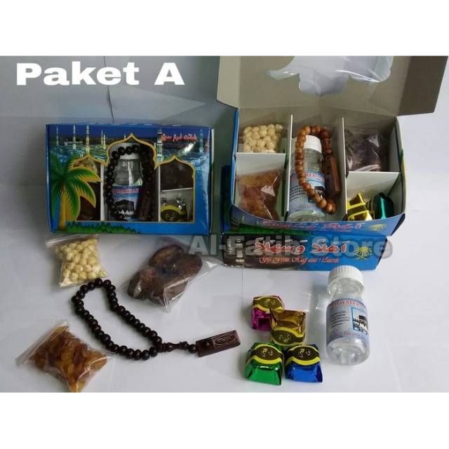 

Souvenir haji / Oleh haji / Oleh umroh (Paket A)