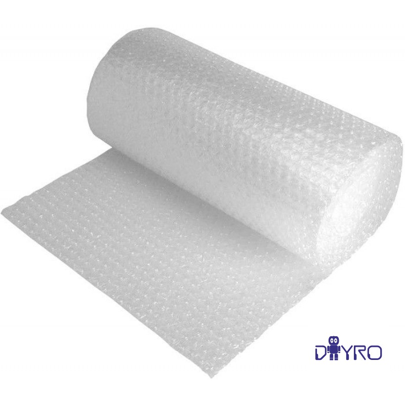 

Bubble Wrap packing Faceshield Diyro