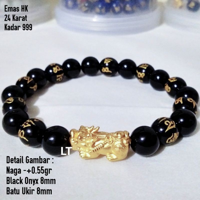 Gelang Naga Pixiu Naga Gelang Jillyn / Gelang Charm Baby Naga