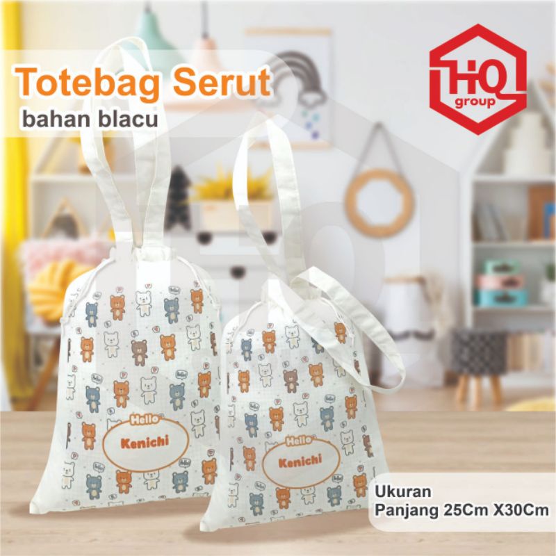 totebag blacu/souvenir ulang tahu/totebag custom