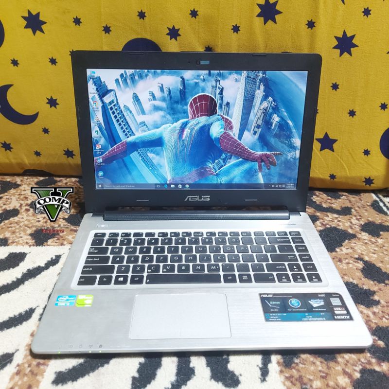 Laptop Asus A46C Core i3-3217U Ram 4Gb Hdd 500Gb DualVga Nvidia 2Gb