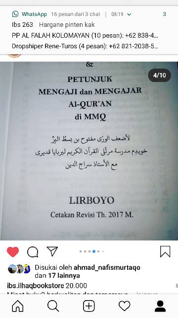 Petunjuk mengaji dan mengajar alquran