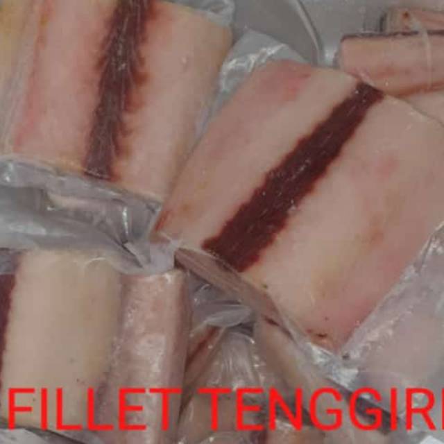 

Tenggiri Fillet / ikan tenggiri Fillet Frozen tanpa kulit berat 1kg