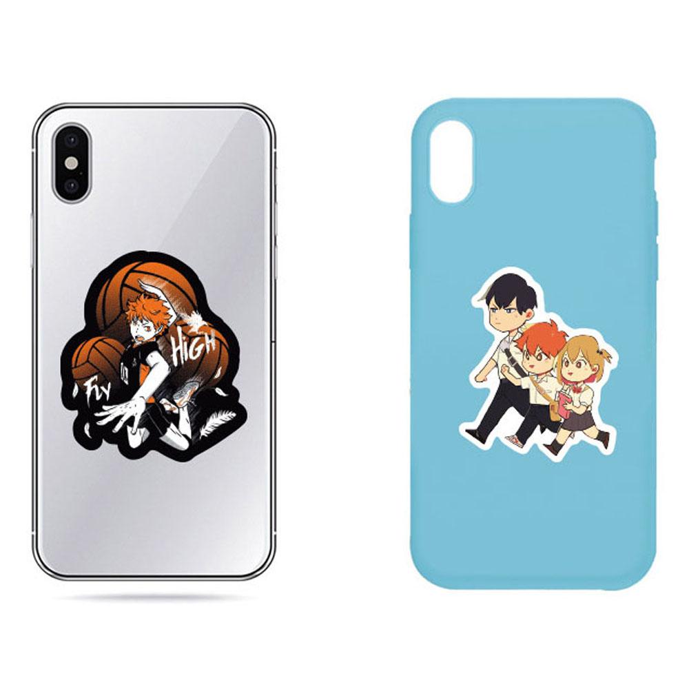 Agustina Stationery Stiker Haikyuu Dekorasi Skateboard Gitar Anime Sekolah Perlengkapan Kantor Kartun Motor Laptop Bagasi Graffiti Animel Stickers