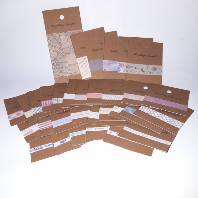 

Washitape sample share washi tape untuk journaling 10 cm