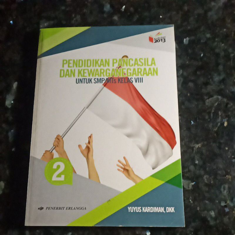 Buku Pendidikan Pancasila dan Kewarganegaraan (PPKN) kelas Smp 8 VII, Pernerbit Erlangga, Yuyus Kard
