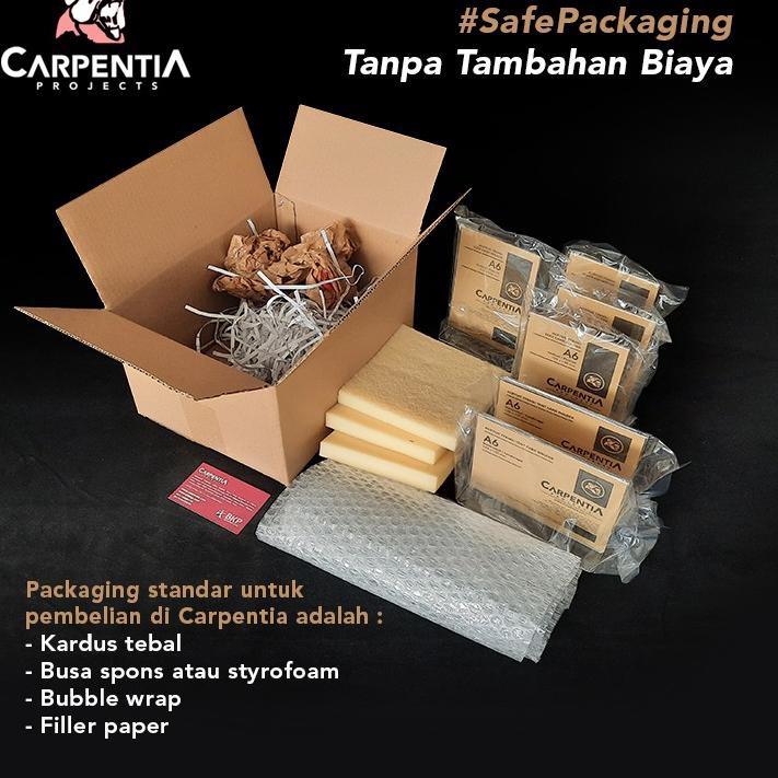 

Brochure Holder Acrylic/Tempat Brosur Akrilik - 1/3 A4 - Tipe A Bening (ART. 869)