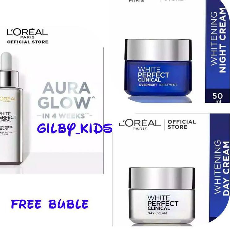 Loreal Paris White Perfect Clinical  30ml / Day Cream 50ml / Night Cream ml / Foam100ml 