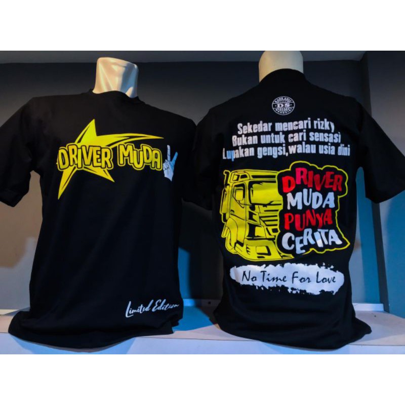 KAOS ORI TRUK DRIVER MUDA  || KAOS DEWASA