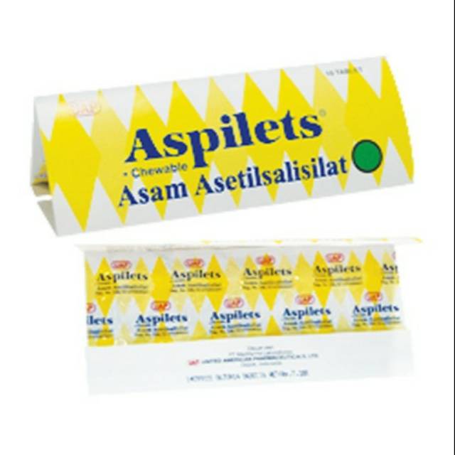 Aspilet 80 mg obat pengencer darah