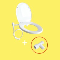 Watertec FTS-E02011 Bidet Seat/dudukan closet / seat cover closet