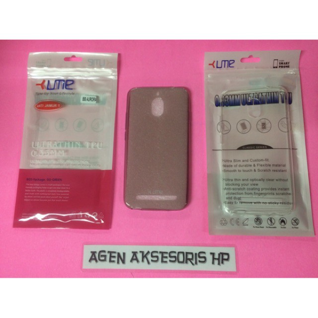 UME Soft Jacket BB Aurora BlackBerry 5.5 inchi SoftCase Ultrathin Silikon Slim