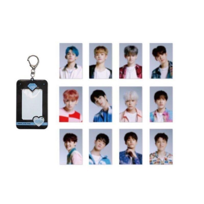TREASURE MD KEYRING SET BLACK OFFICIAL MERCHANDISE I LOVE YOU