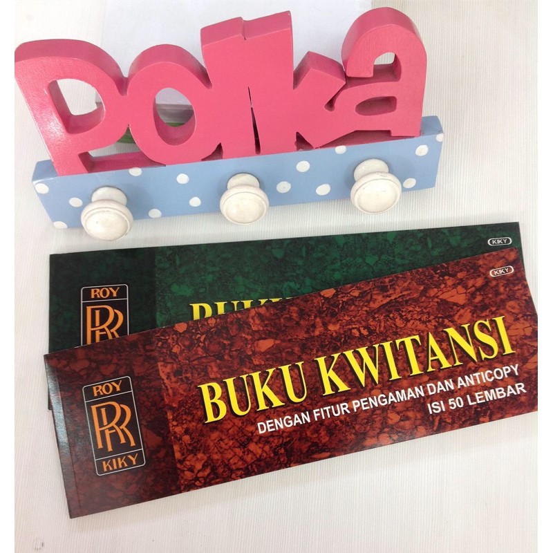 Buku kwitansi besar Kiky