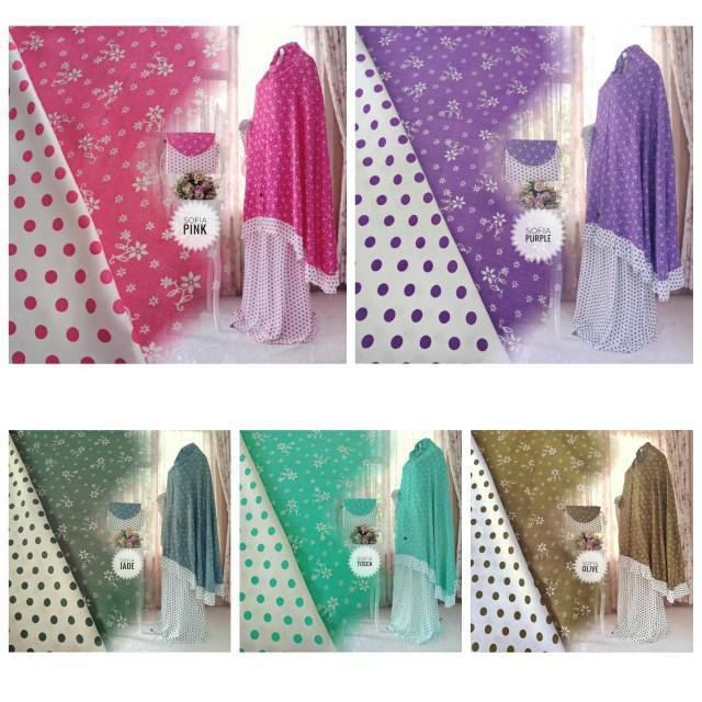 Mukena Rayon Sofia by Nadia Collection