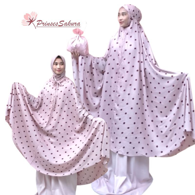 mukena travel mukena rayon balqees