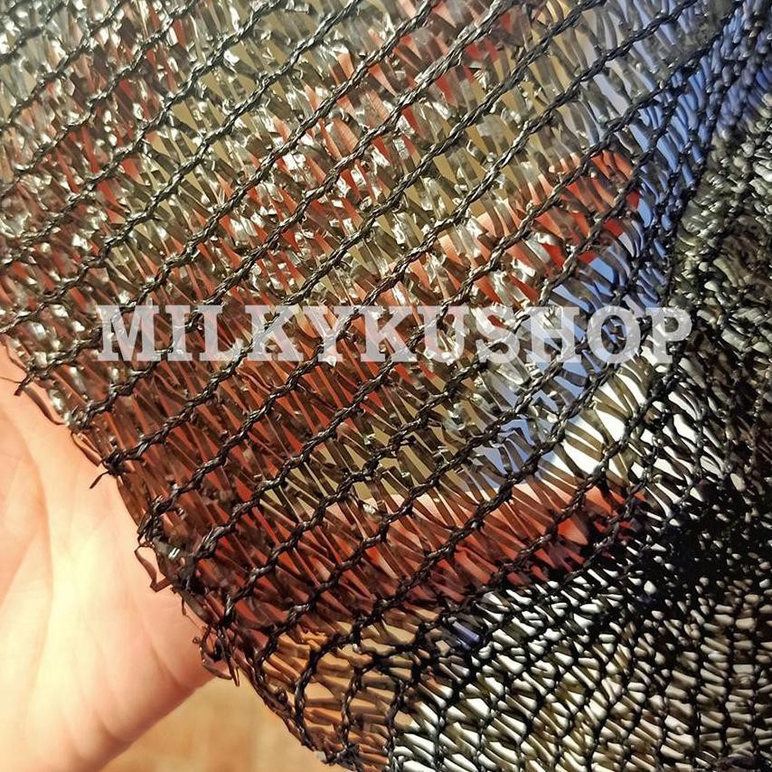 Grosir PARANET 75% LEBAR 5 METER  PER 1 METER SHADING NET JARING ATAP,