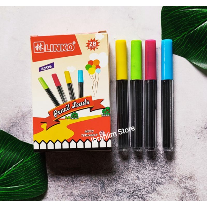 REFILL PENSIL MEKANIK 2,0 MEREK LINKO REFILL PENSIL 2,0 MURAH