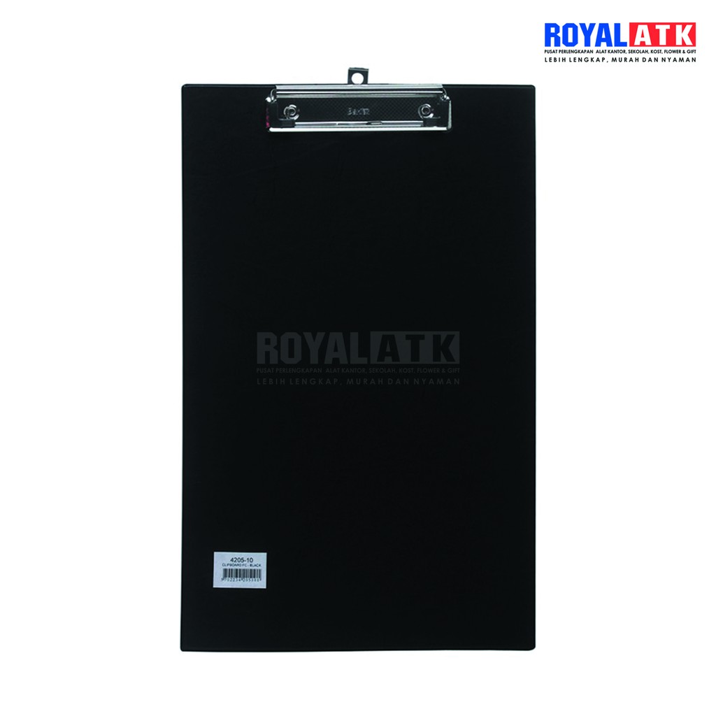 

CLIPBOARD FC 4205 10 BLACK BANTEX