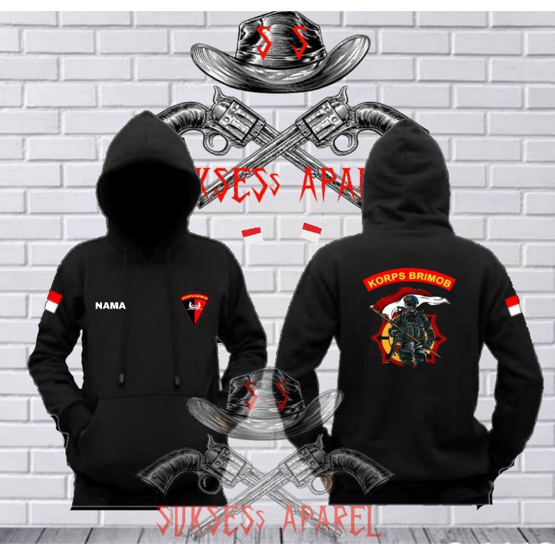 sweater korps brimob hoodie/brimob/polri