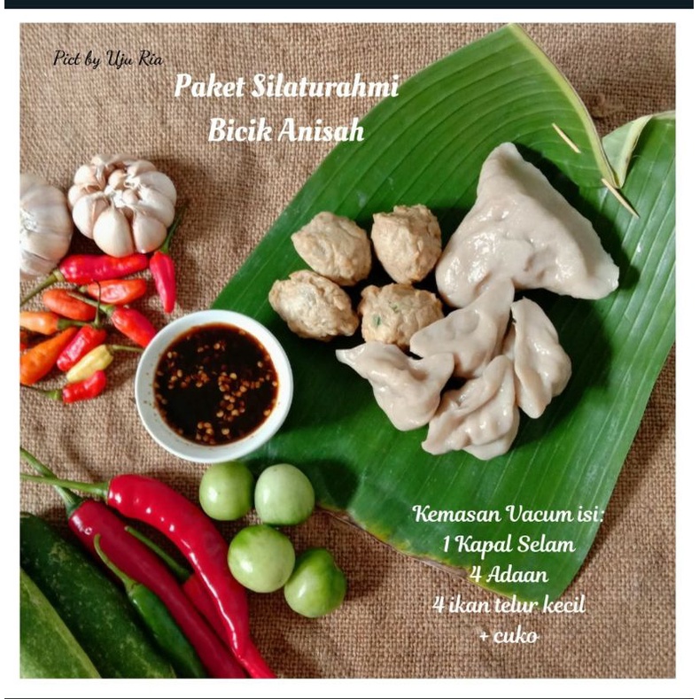 

Pempek Palembang Asli / Paket Silmi / Pempek Bicik Anisah / Pempek murah