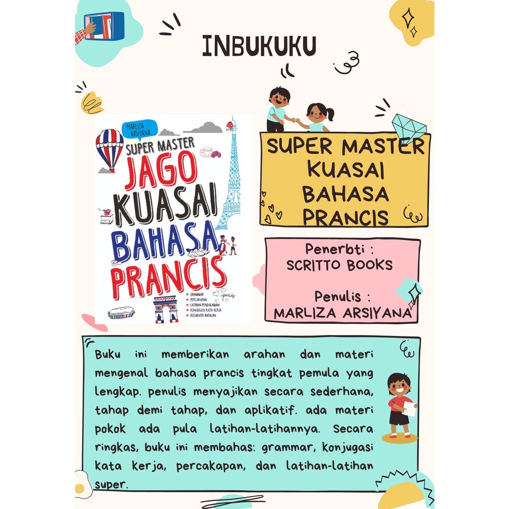 PALING MURAH  JAGO KUASAI BAHASA PRANCIS - BUKU BAHASA PRANCIS - SUPER MASTER JAGO KUASAI BAHASA PRA