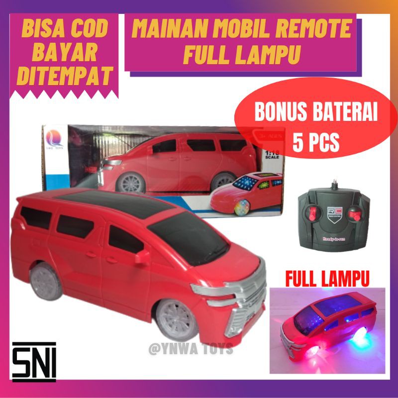 MAINAN ANAK MOBIL REMOTE CONTROL RC BALAP ALPHARD MURAH/MOBIL REMOT KONTROL DRIFT BESAR
