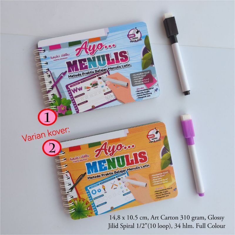 

Buku Ayo Menulis (Metode Praktis Belajar Menulis Latin)