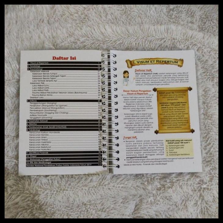 

TERBARUU!! Medical Mini Notes MMN Forensik Medikolegal Original - Buku Saku PROMO