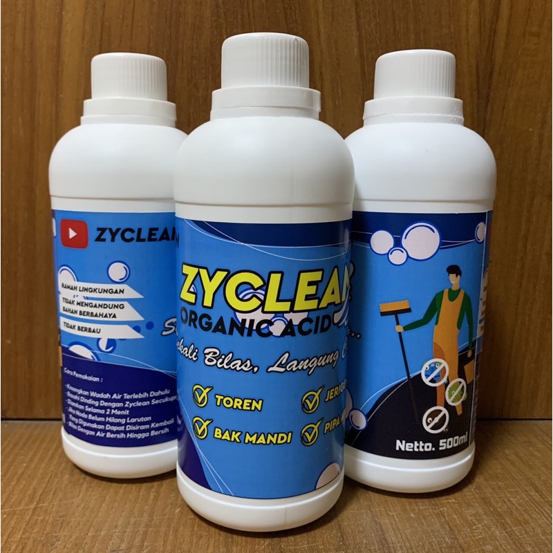 zyclean / obat pembersih toren (Pembersih toren, pralon, tangki / tandon)